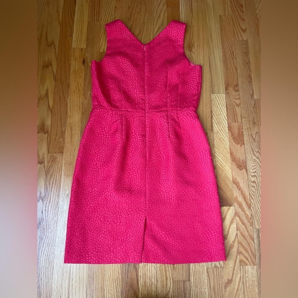 NWT! Banana Republic Petite Pink Textured Dress - Picture 9 of 14